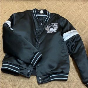 raiders bomber jacket